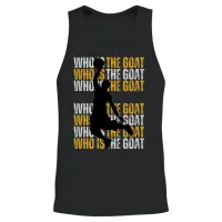 Who Is the Goat Basketball — Farm & Country Unisex Tank Top - Black – 2