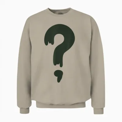 Mystery Shack ? Question Mark Staff Uniform Unisex Sweatshirt - Sand