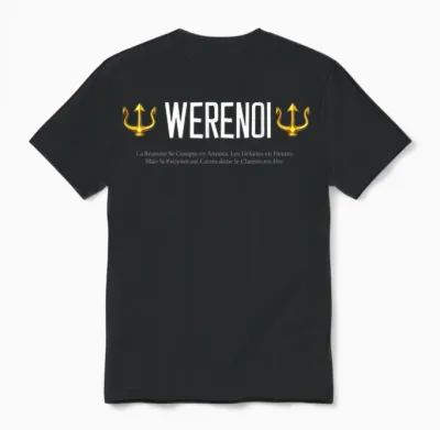 Tribute Were Noi – Fan De Rap French Unisex T-Shirt - Black