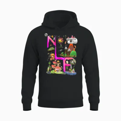 Nlf 3d Animation Only Unisex Hoodie - Black