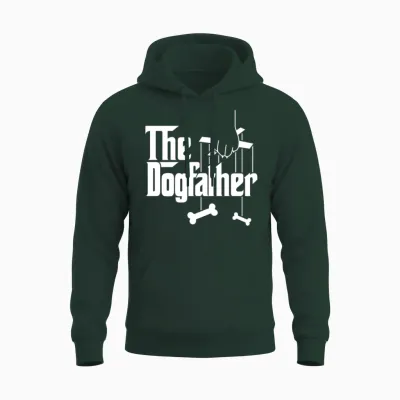 The Dogfather Unisex Hoodie - Forest