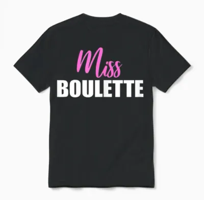 Miss Boulette | Awkward Gaffe Dumpling Error Left Fun Unisex T-Shirt - Black