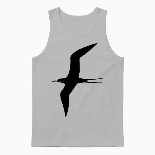 Frigate Bird Unisex Tank Top - Ash