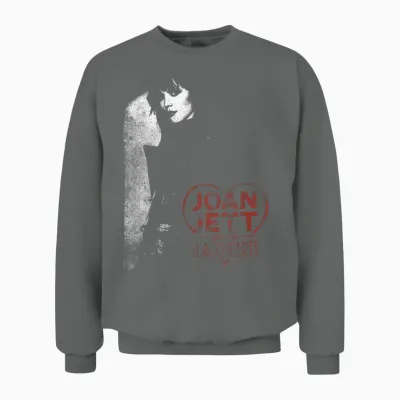 Joan Jett and the Blackhearts - Shadow Unisex Sweatshirt - Graphite Heather