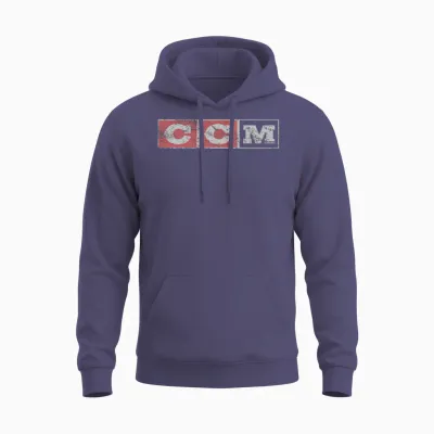 Ccm Logo Essential Unisex Hoodie - Heather Sport Dark Navy