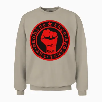 Rage Against Funny Unisex Sweatshirt - Sand