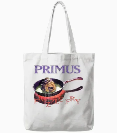 Primus Frizzlebraten Tote Bags - White