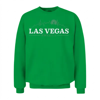 Las Vegas Unisex Sweatshirt - Irish Green