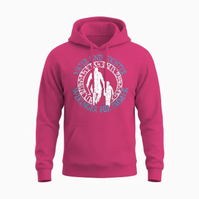Vater Und Tochter Wikinger Für Immer Vatertag Wikinger Unisex Hoodie - Heliconia