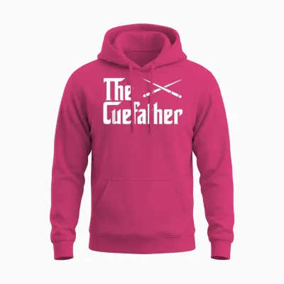 The Cue Father Funny Pool Billiards Player Gift Unisex Hoodie - Heliconia
