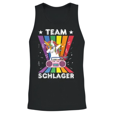 Folk Music Party Festival Outfit German Hits Unisex Tank Top - Black