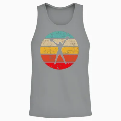Cheerleading Retro Unisex Tank Top - Sport Grey