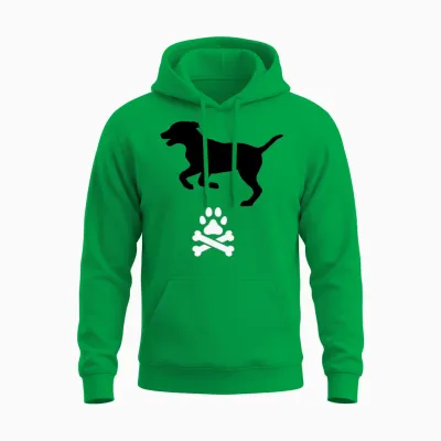Dogs Unisex Hoodie - Irish Green