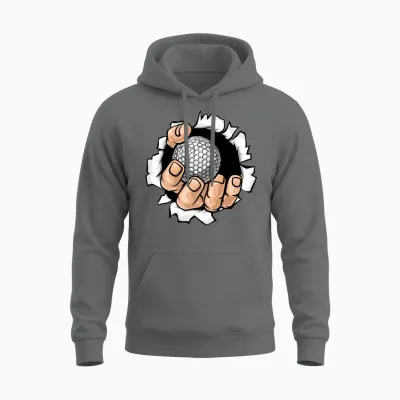 Golf Balls Unisex Hoodie - Graphite Heather