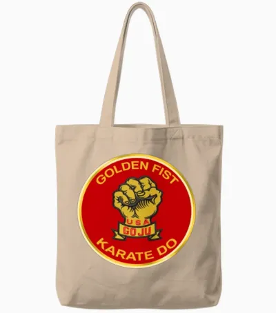 Karate [golden Fist Usa] Goju-Ryu *new!!! Tote Bags - Natural