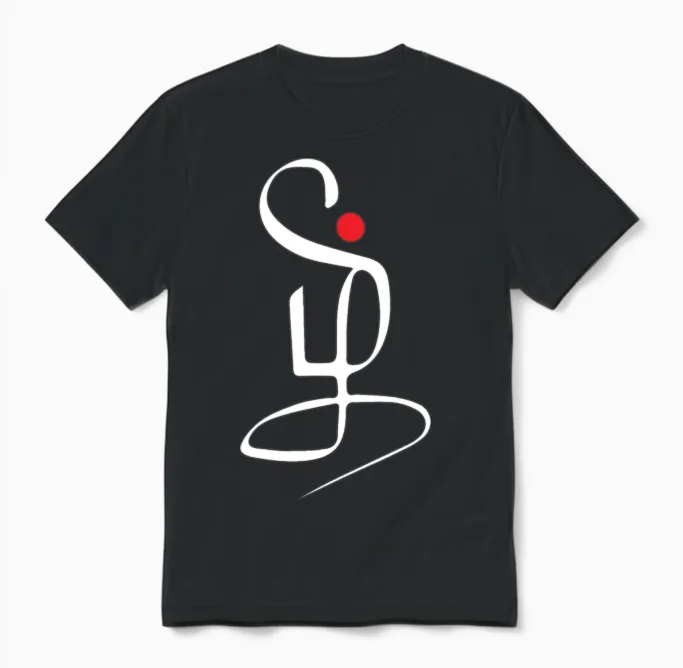 Tamil Language and Tamil Pride Unisex T-Shirt in Black