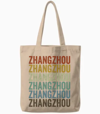 Zhangzhou China Retro Vintage Tote Bags - Natural
