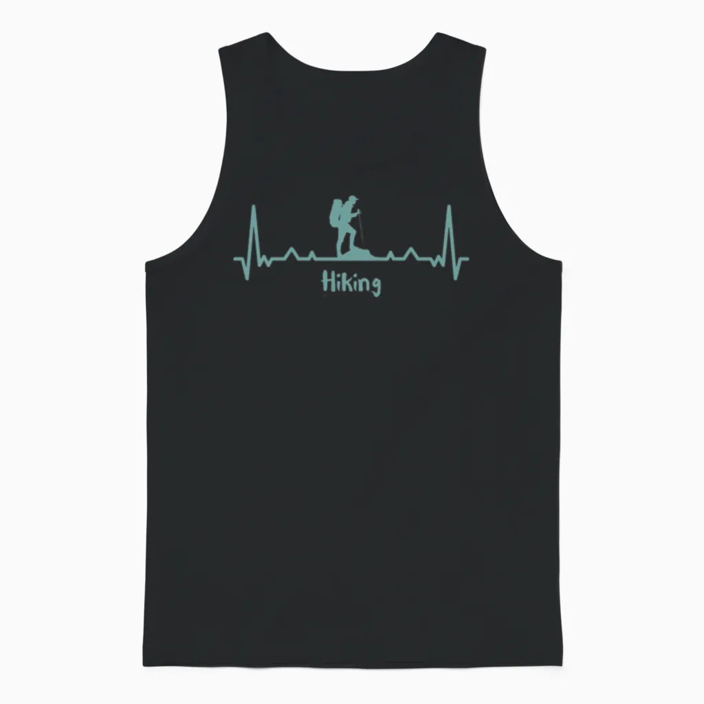 Hiking - & Outdoors Unisex Tank Top in Black