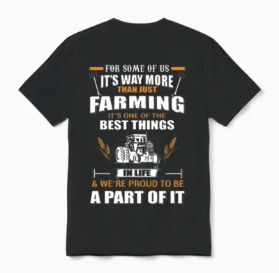 Farming, Farming Luscious, Farming Simulator, Farm Unisex T-Shirt - Black