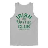 Irish Boxing Club Boston Massachusetts Unisex Tank Top - Ash – 1