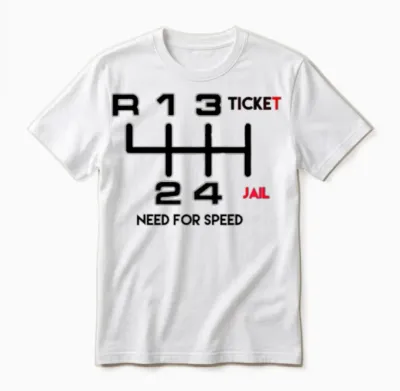 Funny Unisex T-Shirt - White