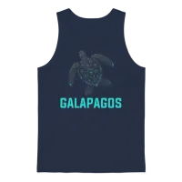 Galapagos Islands, Ecuador Galapagos Unisex Tank Top - Navy – 1