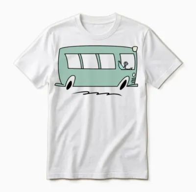 Pigeon Drive the Bus Unisex T-Shirt - White