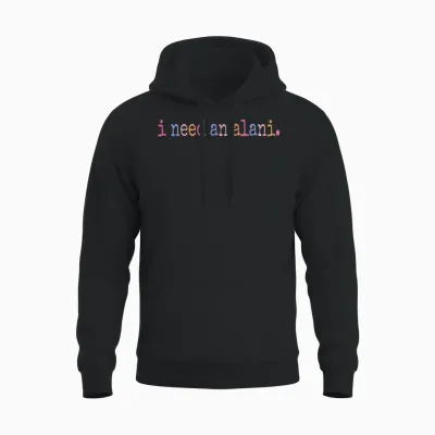 I Need an Alani Summer Drink Summer Girl Summer Vacation Unisex Hoodie - Black