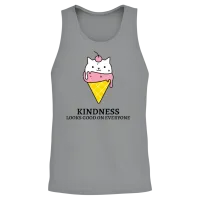 Kindness Looks Good on Everyone Unisex Tank Top - Sport Grey – 2