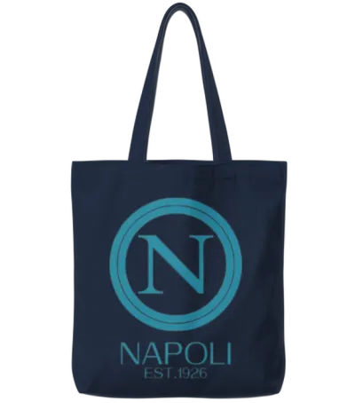 Napoli Italy Blue Tote Bags - Navy