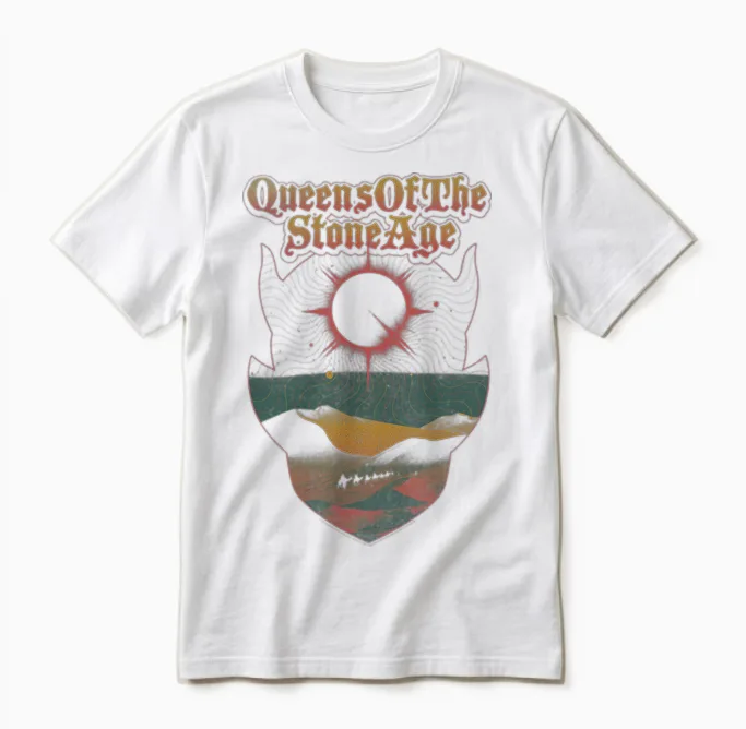 Queens of the Age of Pierre Doom Dune Unisex T-Shirt in White