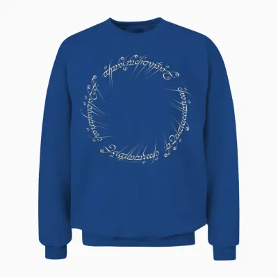 The Lord of the Rings One Ring to Rule Them All Unisex Sweatshirt - Royal