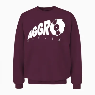 Aggro Berlin Unisex Sweatshirt - Maroon