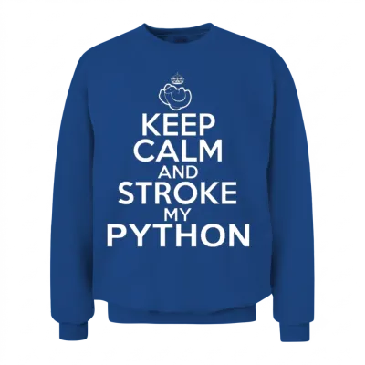Python Unisex Sweatshirt - Royal