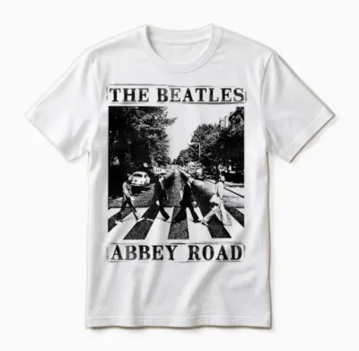 Die Beatles - Abbey Road Unisex T-Shirt - White