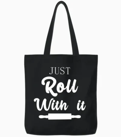 Bakers Cooking Tote Bags - Black