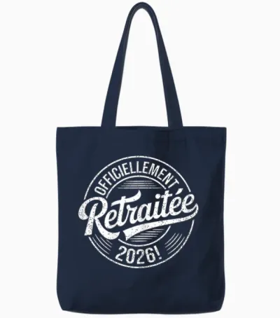 Vintage Officially Retired 2026 Women Tote Bags - Navy