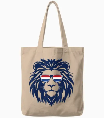Niederlande Löwe Niederlande Flagge Holland Niederländisch Orange Tote Bags - Natural