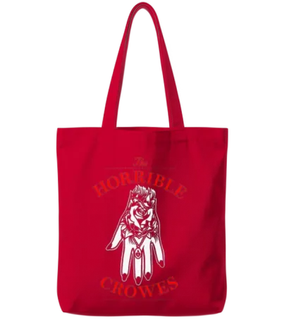 The Horrible Crowes Tote Bags - Red