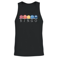 Bingo Unisex Tank Top - Black – 2