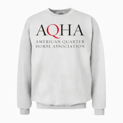 American Quarter Horse Association Unisex Sweatshirt - White