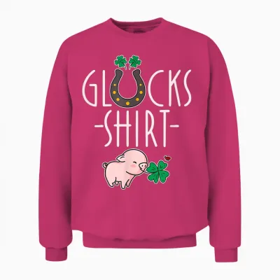 Glücksshirt - Glücksbringer Prüfung Abitur Abi Schule Glück Unisex Sweatshirt - Heliconia