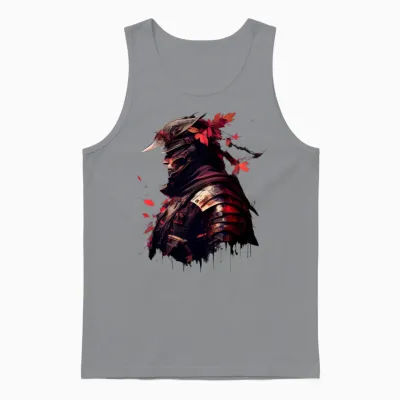Samouraï Unisex Tank Top - Sport Grey