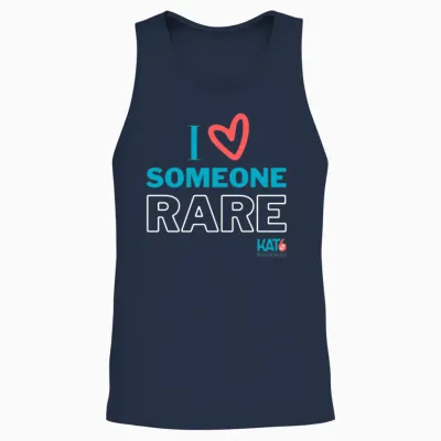 I Love Someone Rare Unisex Tank Top - Navy