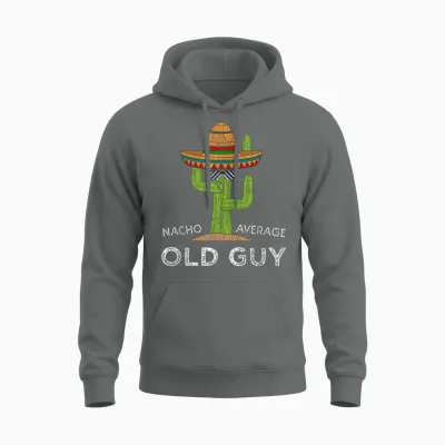 Fun Hilarious Old Guy Humor Saying | Funny Old Man Unisex Hoodie - Graphite Heather