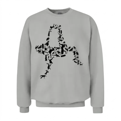 Break Dancer Unisex Sweatshirt - Ash