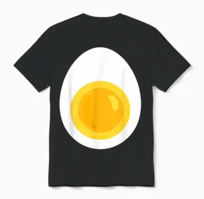 Deviled Egg Halloween Costume Unisex T-Shirt - Black