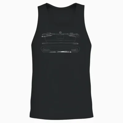 Mercedes Gls Unisex Tank Top - Black