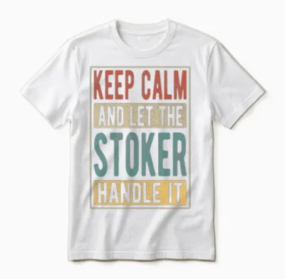 Stoker Retro Gift Unisex T-Shirt - White
