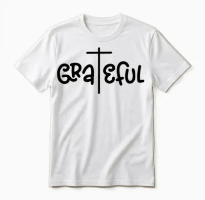Grateful - Faith Unisex T-Shirt - White